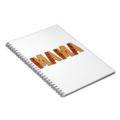 Cheetah Print Leopard mama Notitieboek (Rechterzijde)