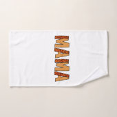 Cheetah Print Leopard Maman (Serviette à main)