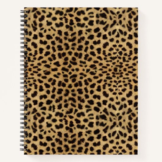 Cheetah Print Notitieboek (Voorkant)