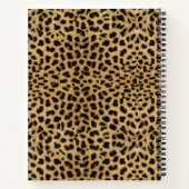Cheetah Print Notitieboek (Achterkant)
