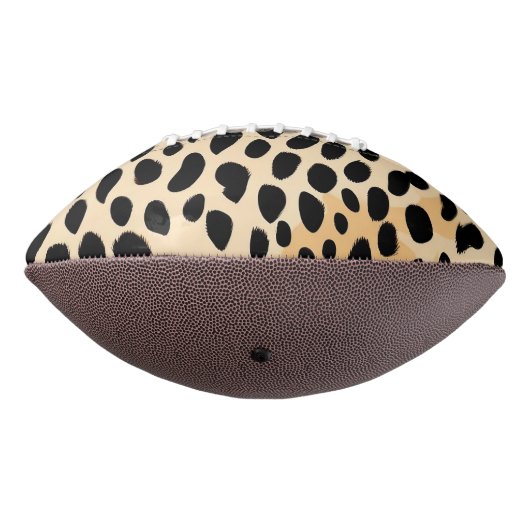 Cheetah Print Pattern American Football (Gedraaid 270)