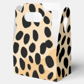 Cheetah Print Pattern Bedankdoosjes (Geopend)