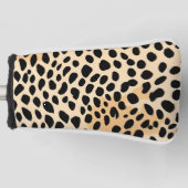 Cheetah Print Pattern Golfheadcover (Voorkant)