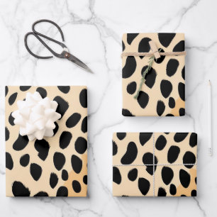 Cheetah Print Pattern Inpakpapier Vel