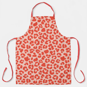 Cheetah Print Pattern Red Schort