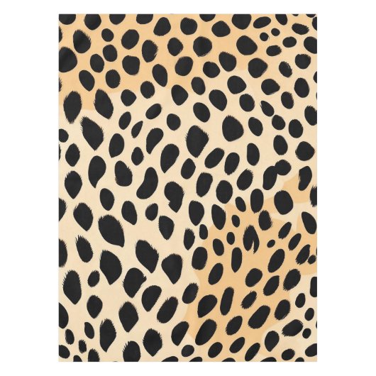 Cheetah Print Pattern Tafelkleed (Voorkant)