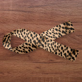 Cheetah Print Pattern Tan Brown & Black Lint