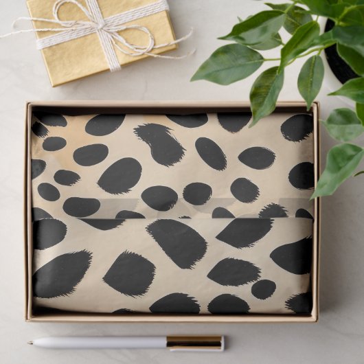 Cheetah Print Pattern Tissuepapier (Geschenk)