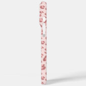 Cheetah print pink case (Achterkant / Links)