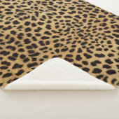 Cheetah Print Sherpa Deken (3/4)