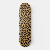 Cheetah Print Skateboard (Voorkant)