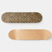 Cheetah Print Skateboard (Horizontaal)