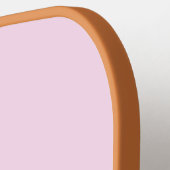 Cheetah Print Star op Roze Pickle Ball Paddle (Links Detail)