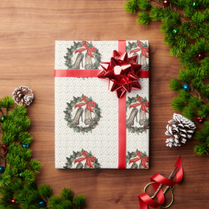 Cheetah Print Stiletto Wreater Wrapping Paper Cadeaupapier