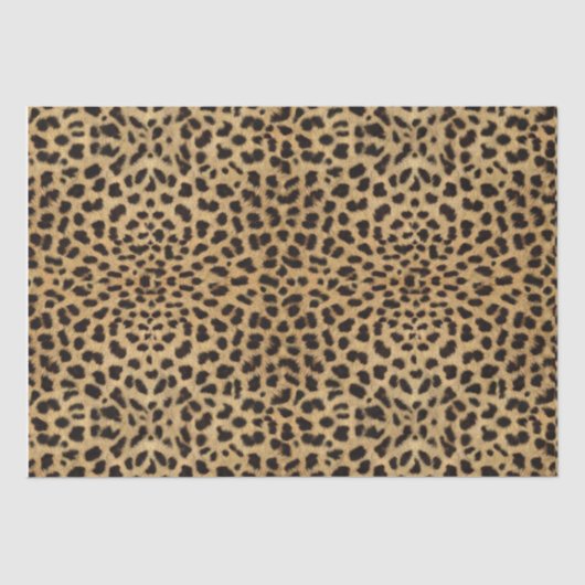 Cheetah Print Tissuepapier (Voorkant)