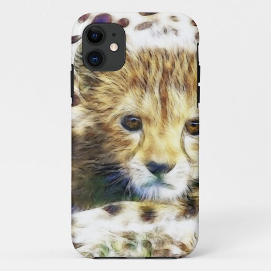Cheetah Print Wild Animal Case-Mate iPhone Case (Achterkant)