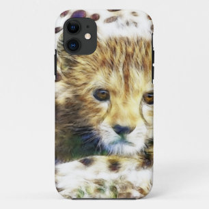 Cheetah Print Wild Animal iPhone 11 Hoesje