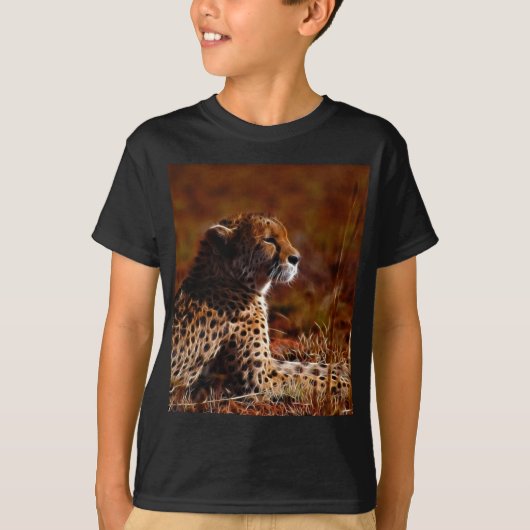 Cheetah-profielfoto T-shirt (Voorkant)