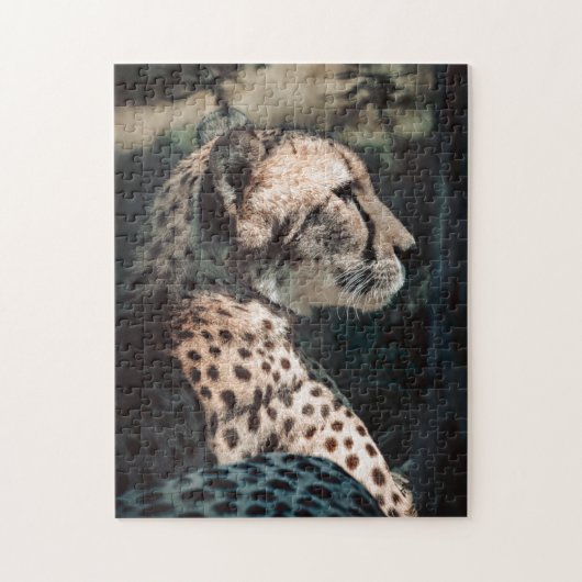 Cheetah Puzzle Legpuzzel (Verticaal)