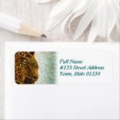 Cheetah Retouradreslabel Etiket (Insitu)