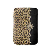 Cheetah Rosette Monogram CRMX Badmat (Voorkant Verticaal)