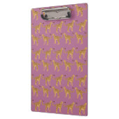 Cheetah, roze luipaard klembord (Links)