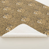 Cheetah Sherpa Deken (3/4)