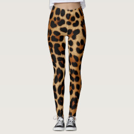Cheetah Skin Print Leggings