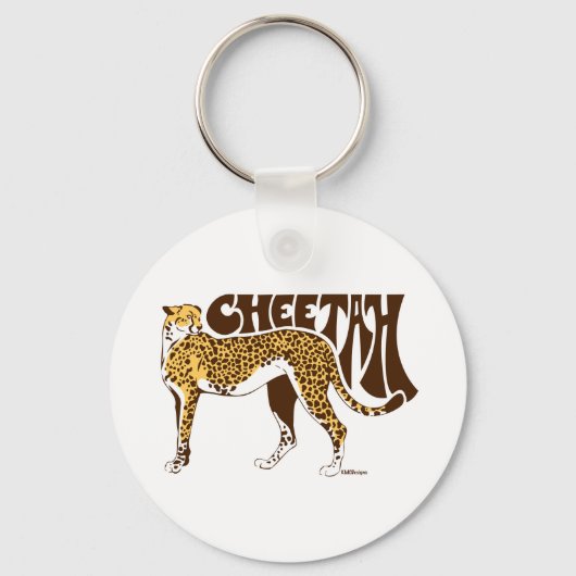 Cheetah Sleutelhanger (Voorkant)