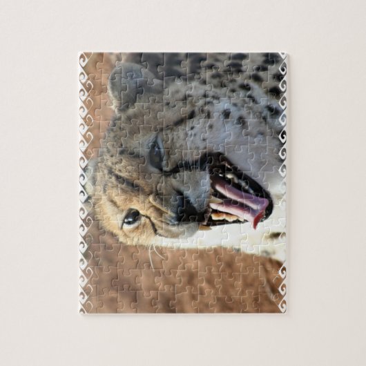 Cheetah Snarl Puzzle Legpuzzel (Verticaal)