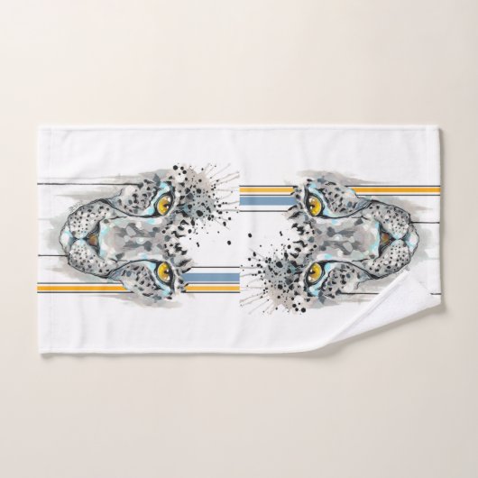 Cheetah Snow Edition (Serviette à main)