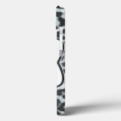 Cheetah Spot Animal Print Wild Monogram IPAD Case (Achterkant / Links)