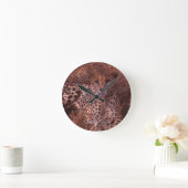 Cheetah Stare Ronde Klok (Huis)