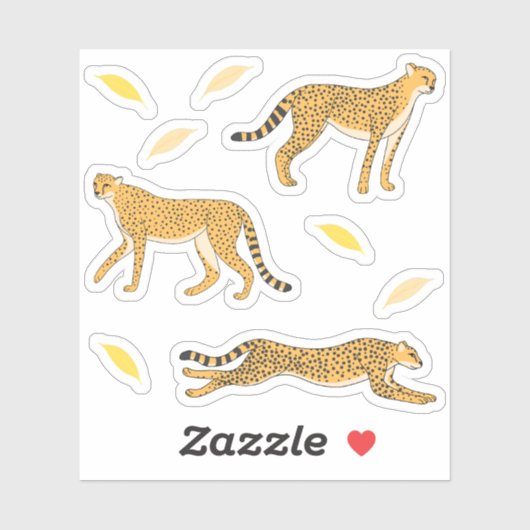 Cheetah Sticker (Vel)