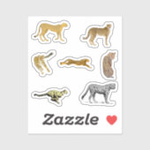 Cheetah Stickers (Vel)