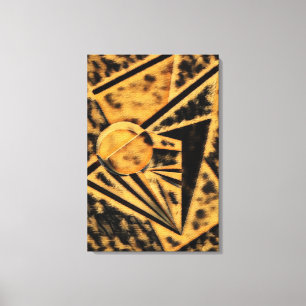 Cheetah Sunriser Canvas Afdruk