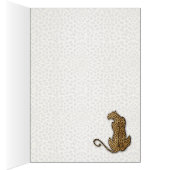 Cheetah sur le Poster de animal Golden Blank (Intérieur (Droit))