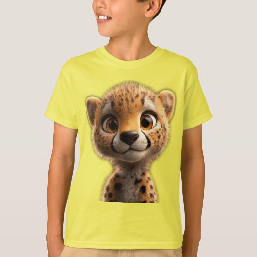Cheetah T-shirt (Voorkant)