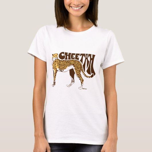 Cheetah T-shirt (Voorkant)
