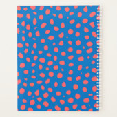 Cheetah taches Coral Blue (Dos)