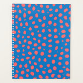 Cheetah taches Coral Blue (Devant)