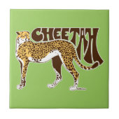 Cheetah Tegeltje (Voorkant)