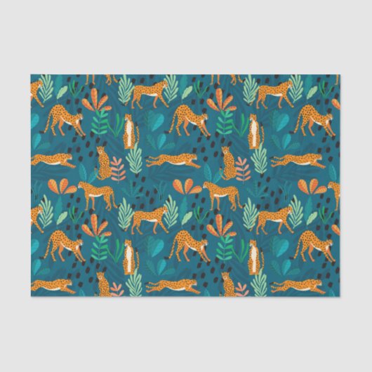 Cheetah Tissue Paper Tissuepapier (Voorkant)