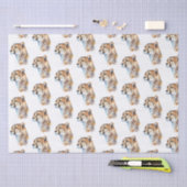 Cheetah Tissuepapier (Craft)