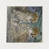 Cheetah Wandkleed (Voorkant (horizontaal))
