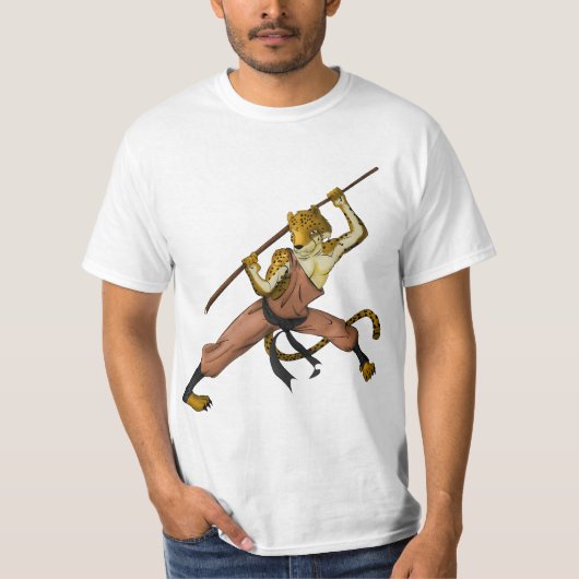 Cheetah Warrior T-shirt (Voorkant)