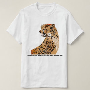 Cheetah Wild Cat Wild Life T shirten T-shirt