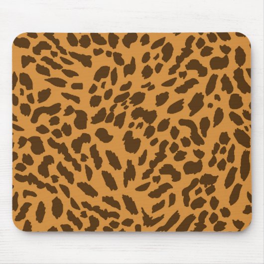 cheetapatroon muismat (Voorkant)