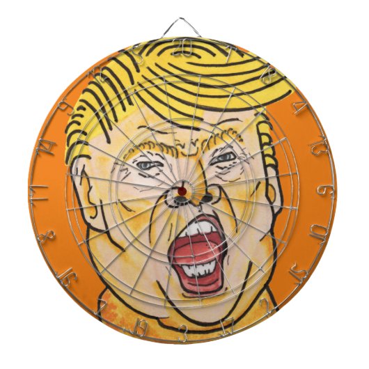 Cheeto Trump Dartbord (Voorkant)