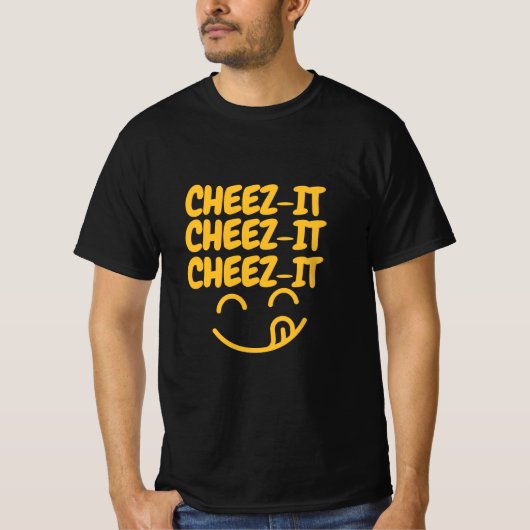 Cheez-it ! T-shirts (Devant)